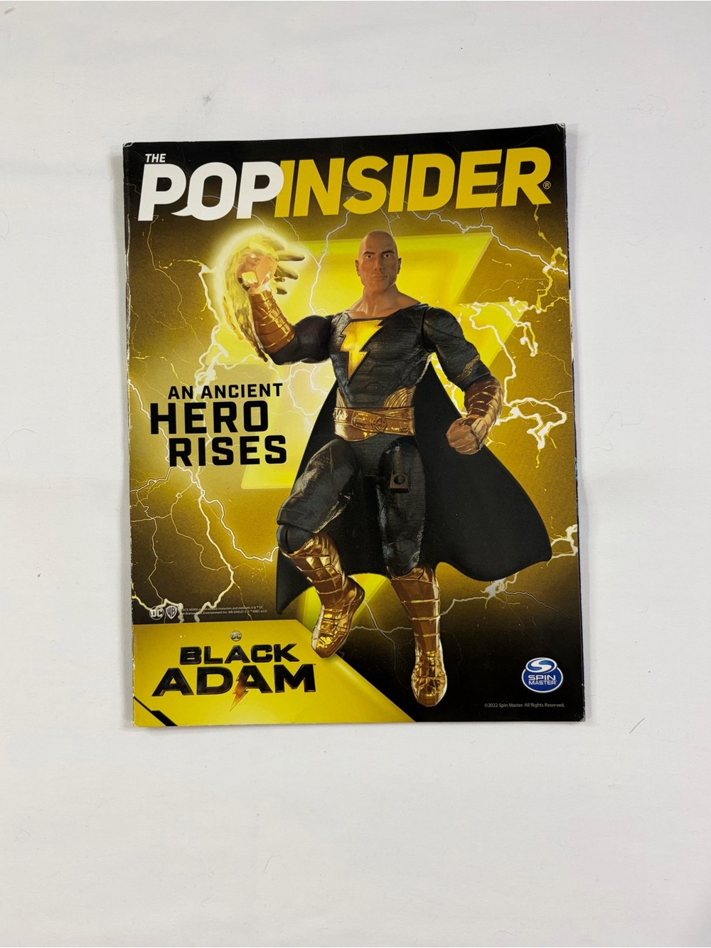 The Popinsider Black Adam “An Ancient Hero Rises” Issue Number 15 2022 Magazine
